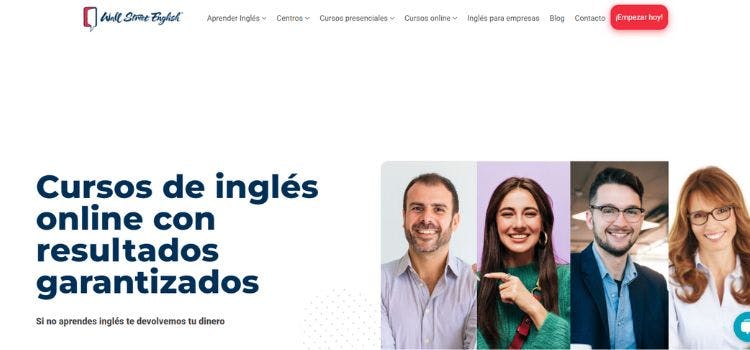 Homepage Wall Street English