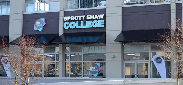 Façade du Sprott Shaw College