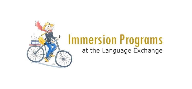 Programas de Imersão na Language Exchange