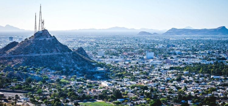 Foto aerea Hermosillo