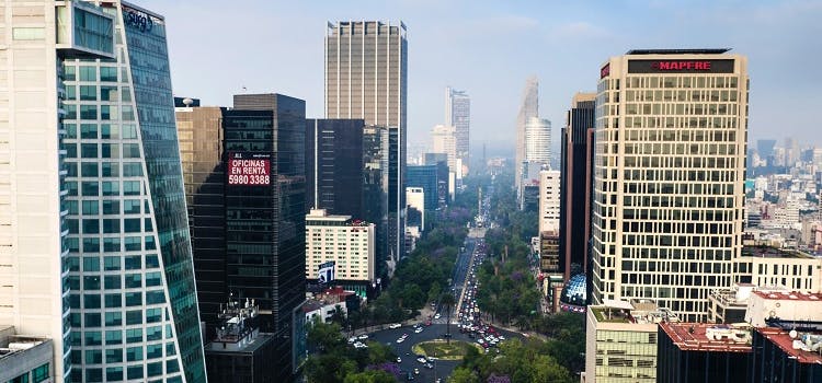 Foto de la ciudad de méxico | Ciudad con edificios muy altos