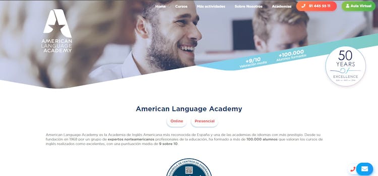 American Lenguage curso en España