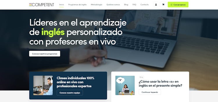 Aprender inglés con Complement en Chile