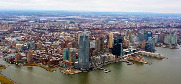 Panoramic photo of New Jersey