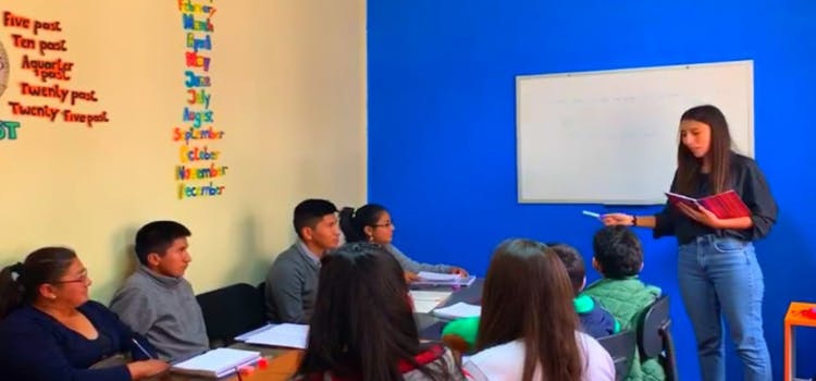 Aula de Hablemos Ingles