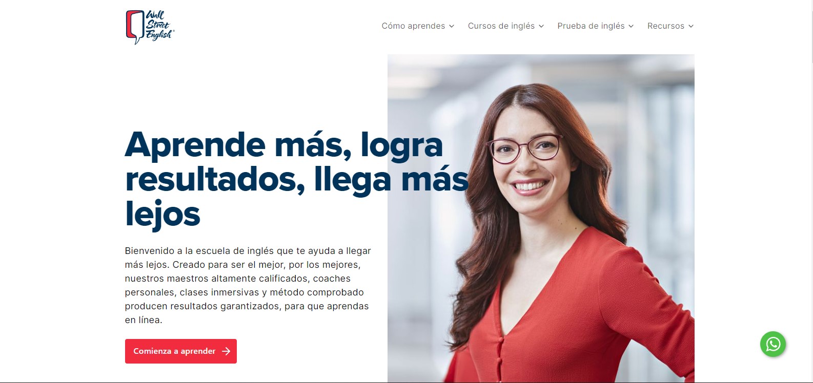 Curso de ingl&eacute;s de Wall Street English