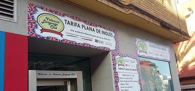 Fachada de Your Language Club en Valencia