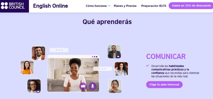 Homepage British Council