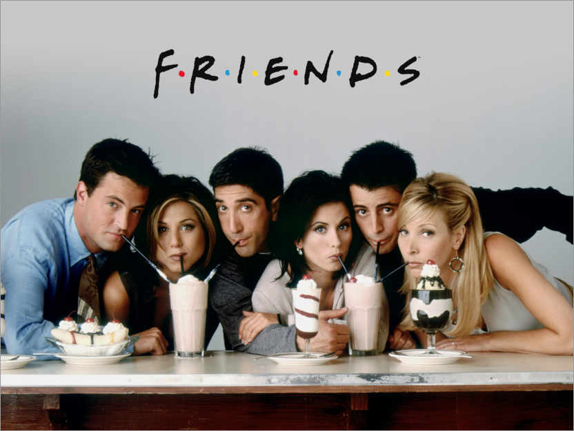 Friends para aprender ingl&eacute;s