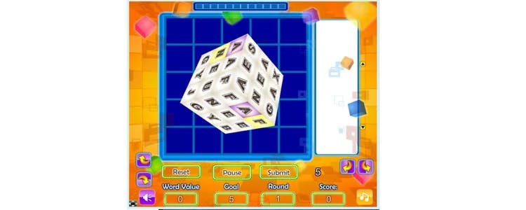 Jogo Word Dimensions para aprender inglês