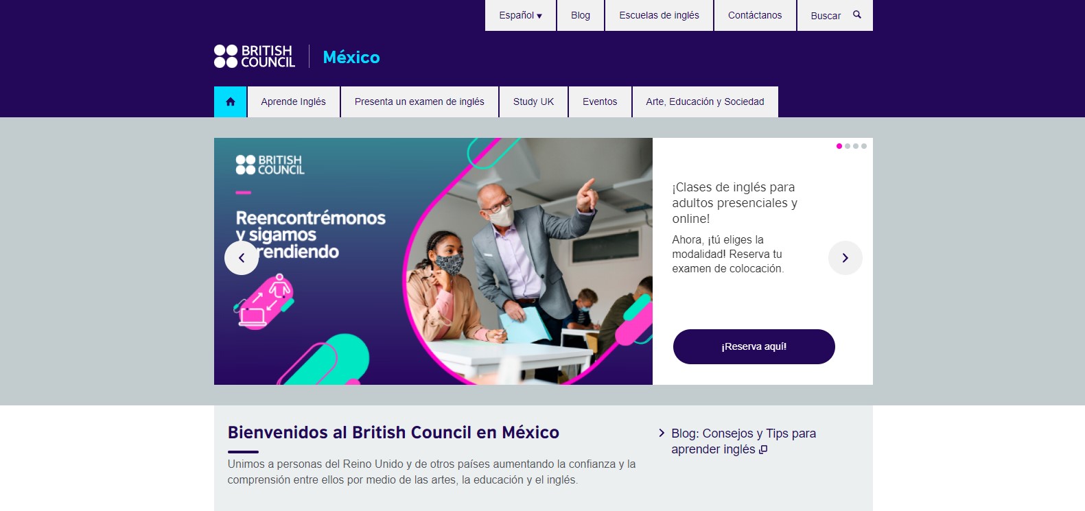 Cursos del British Council