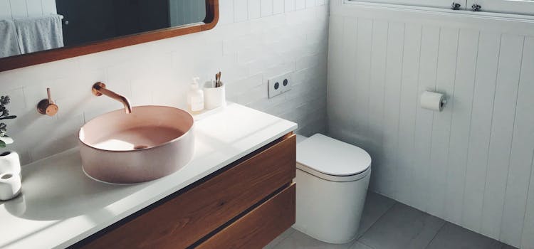 parties de la maison en anglais - salle de bain