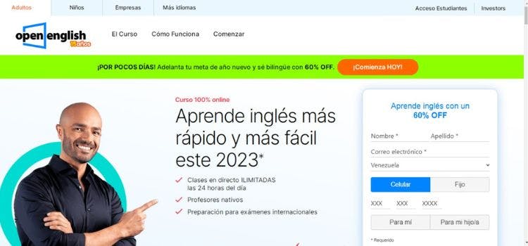 Vantagens e desvantagens da Open English