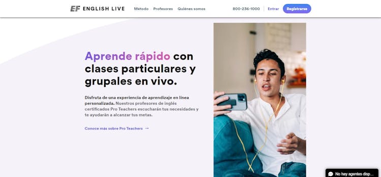 English Live, curso para aprender inglés