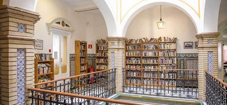 Bibliteca del Centro Norteaméricano en Sevillla.