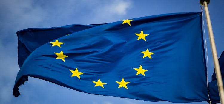Bandera de la Unión Europea