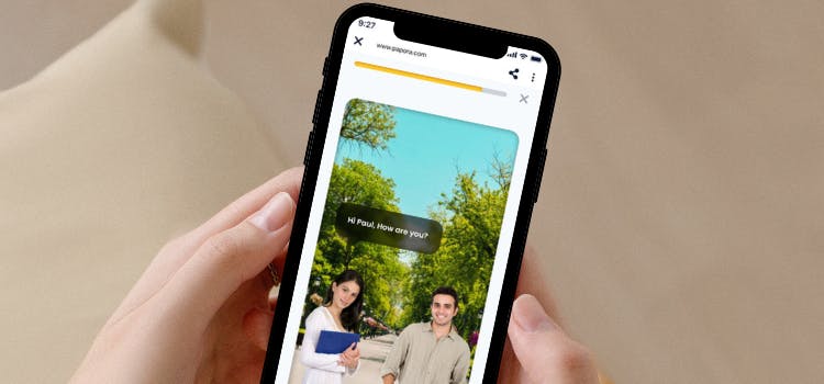 Curso da Papora no celular