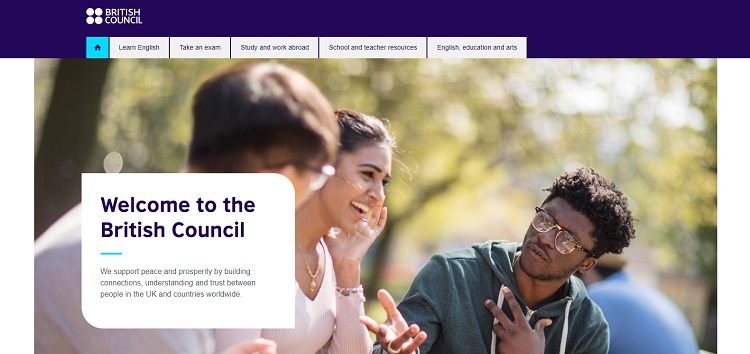 British Council para aprender online | P&aacute;gina web.
