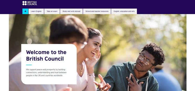 British Council pour apprendre en ligne | Site web.