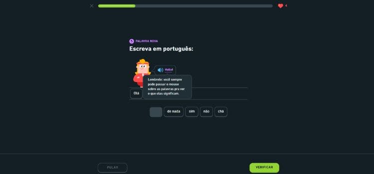 aplicativo duolingo 