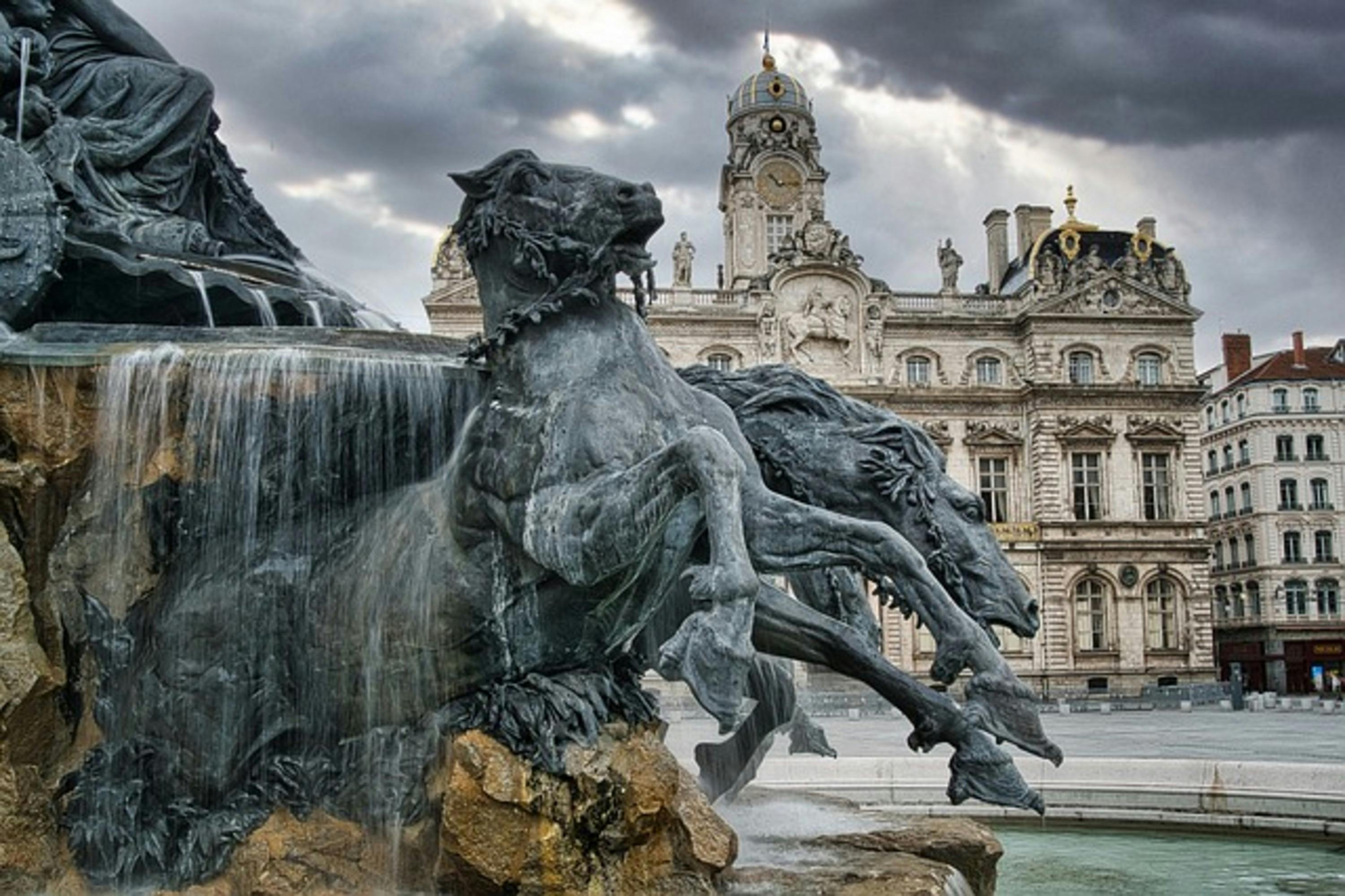Fontaine Bartholdi, Lyon