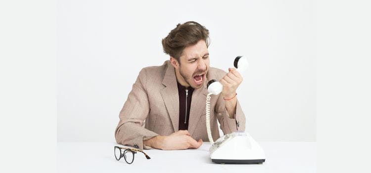 Mal servicio al cliente.