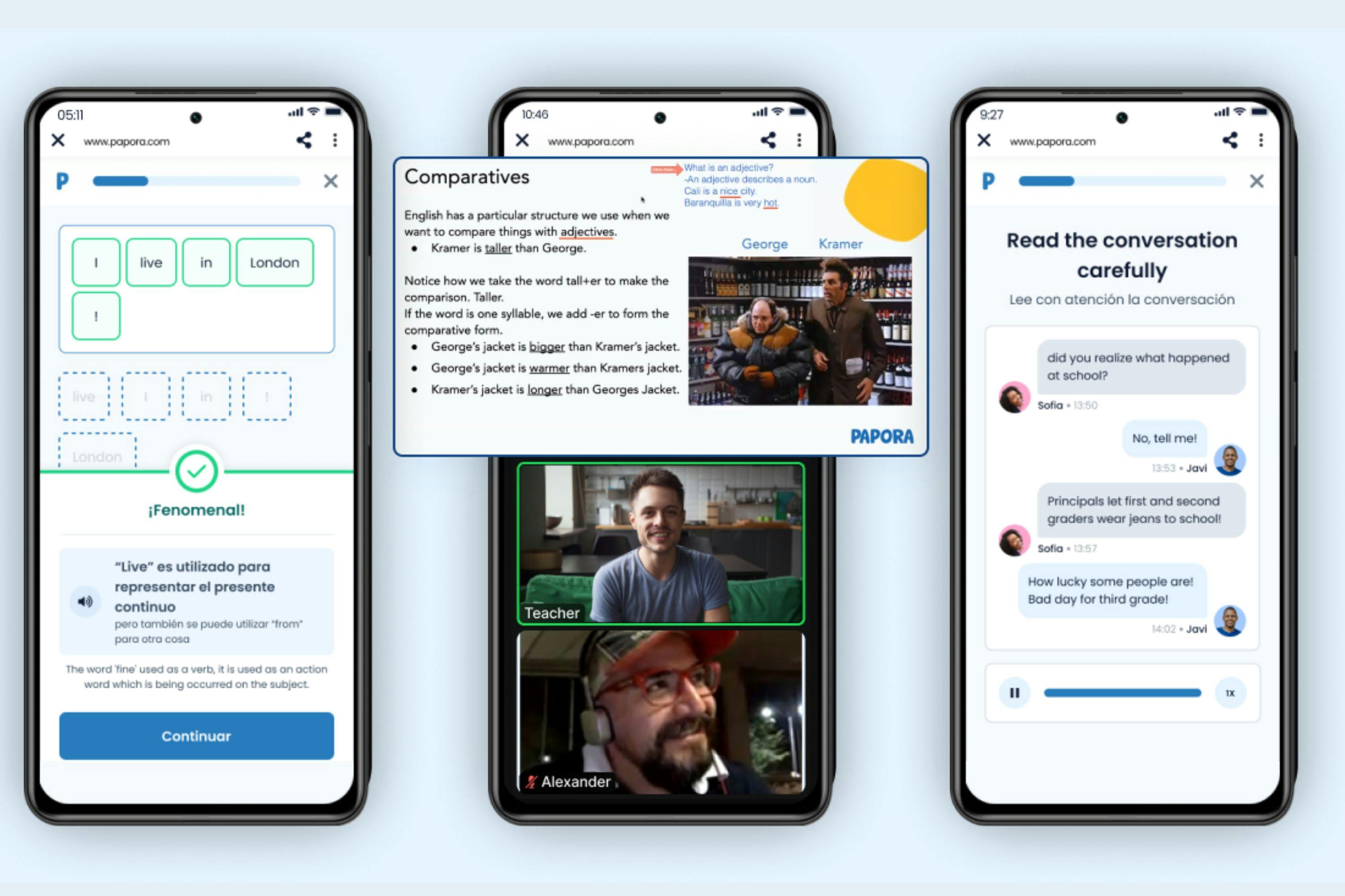 Papora Method on phone screen
