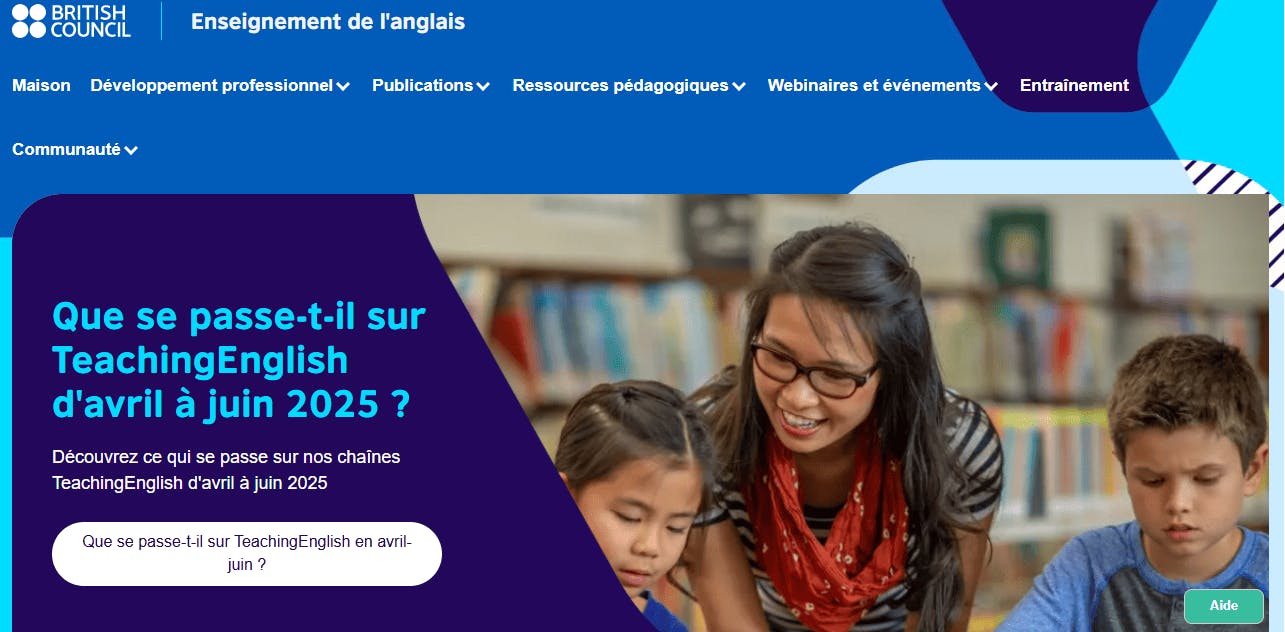 British Council site web