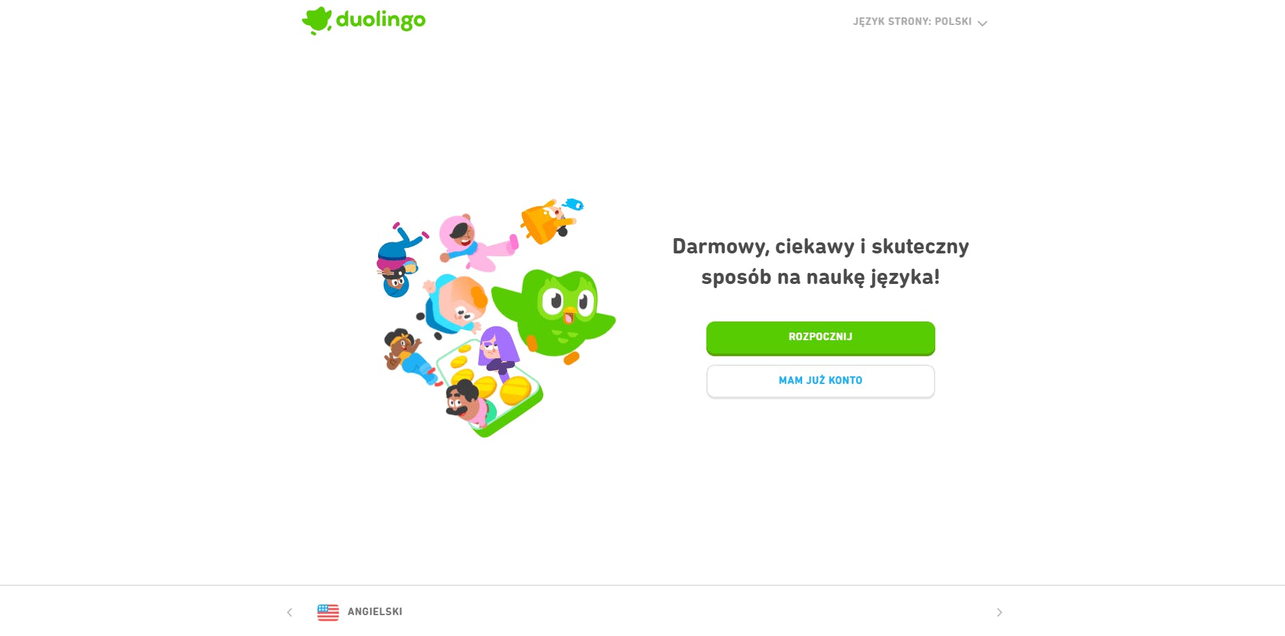 Duolingo_PL_MenuGlowne