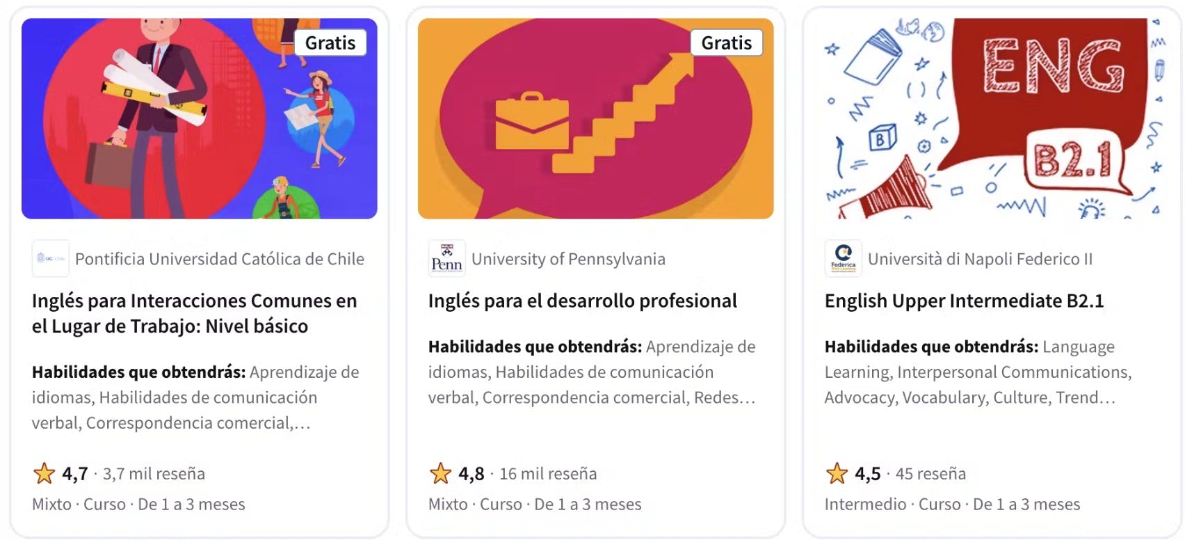 Web de Coursera