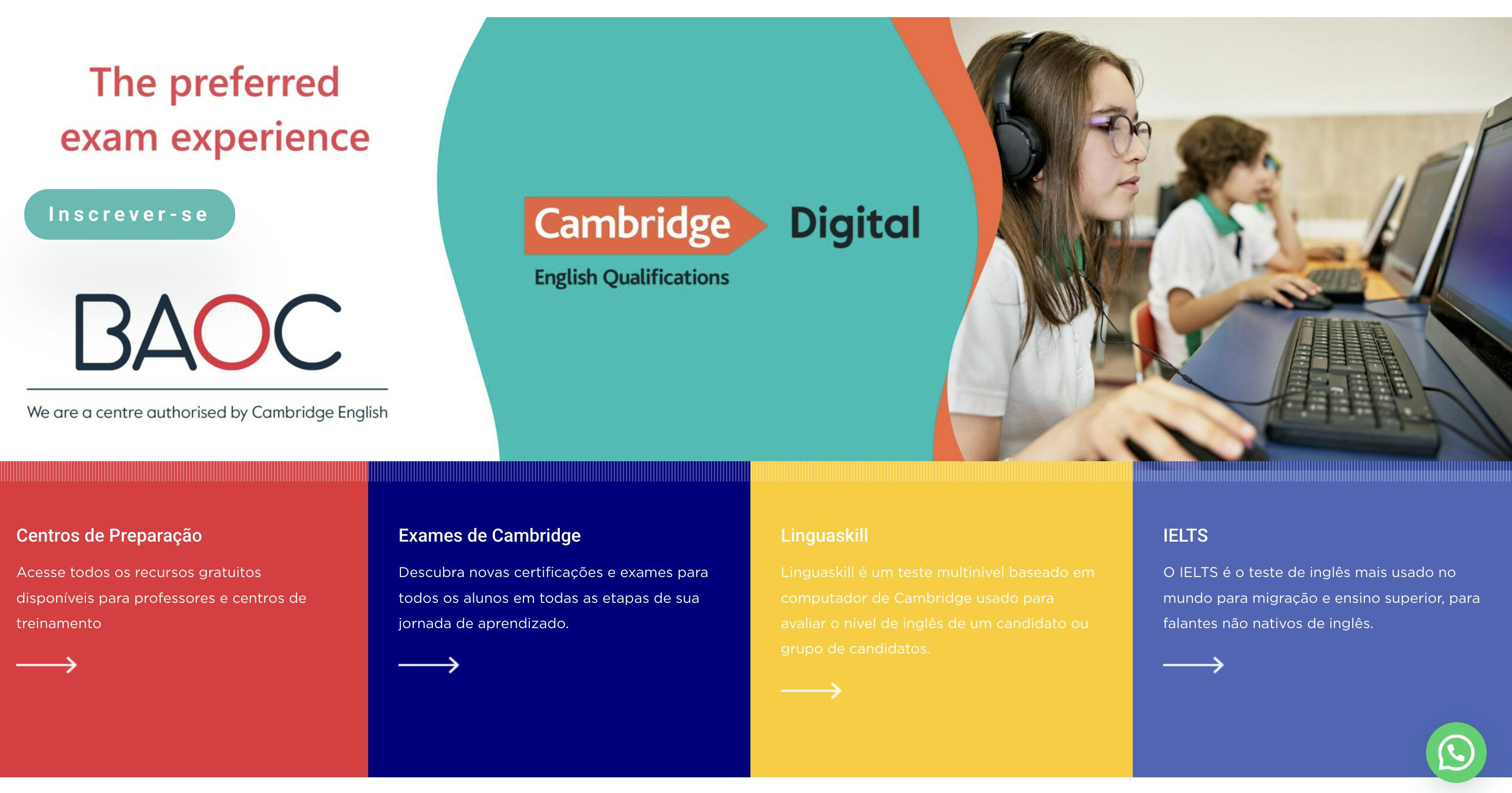 Instituto Cambridge Argentina custos são elevados