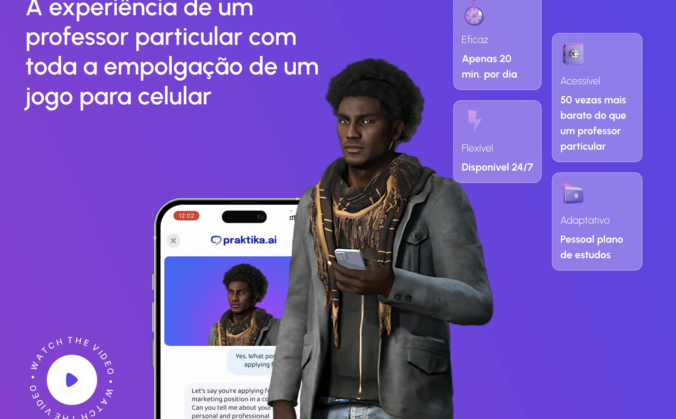 Inteligência artificial é a vantagem do Praktika