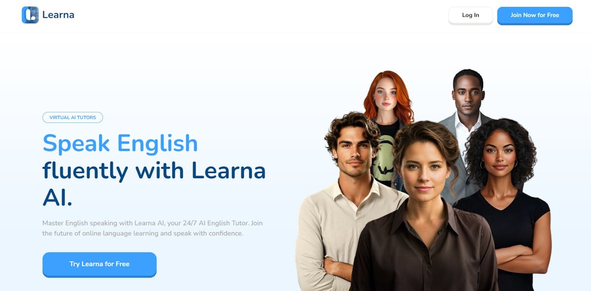 Learna AI - main page