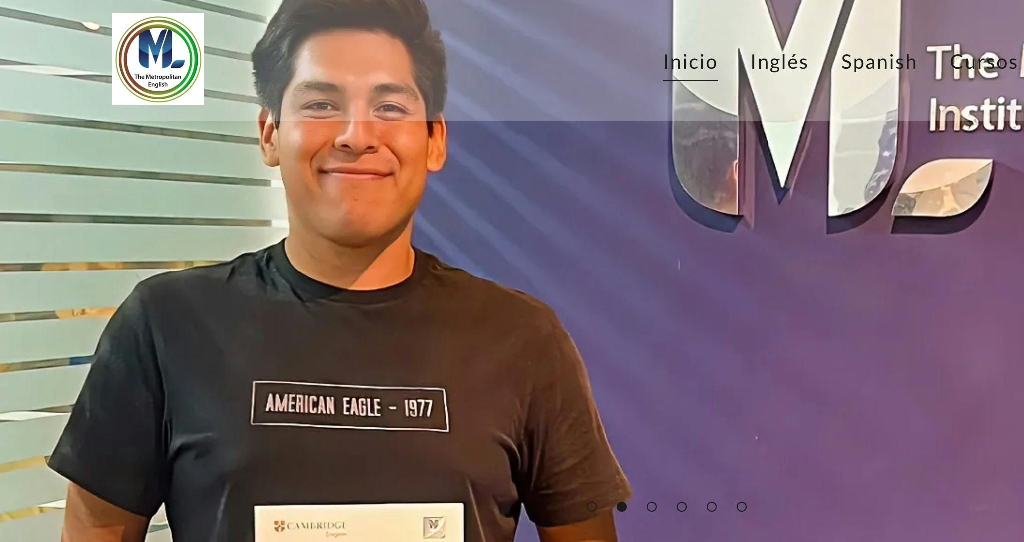 Metropolitan English student