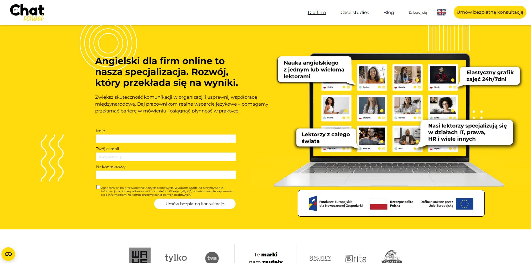 Chatschool - strona główna