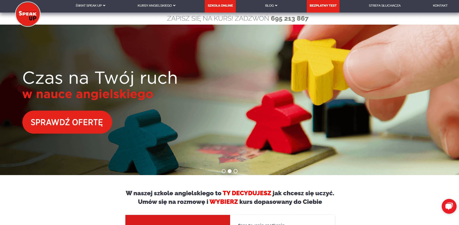 SpeakUp - strona główna