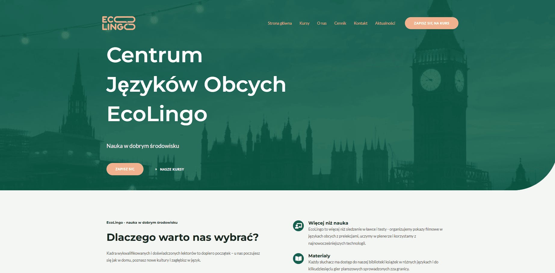 EcoLingo - strona główna