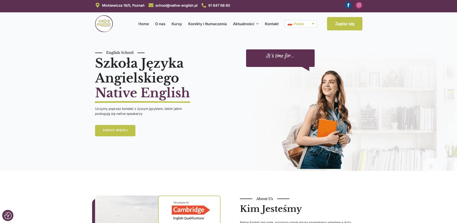 Native English - strona główna