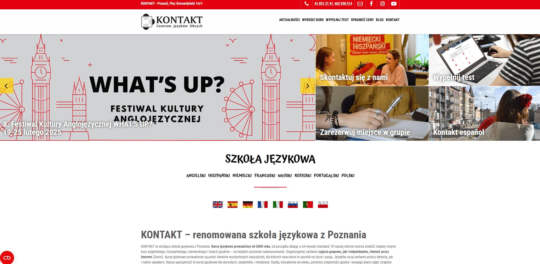 KONTAKT Poznań - strona główna