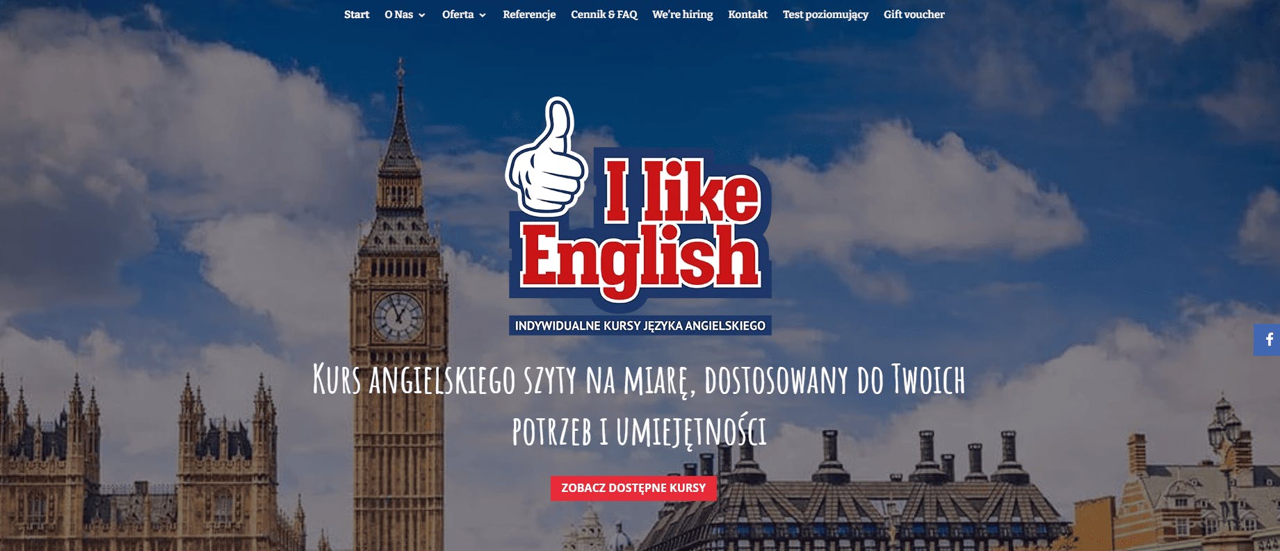 I LIKE ENGLISH - strona główna