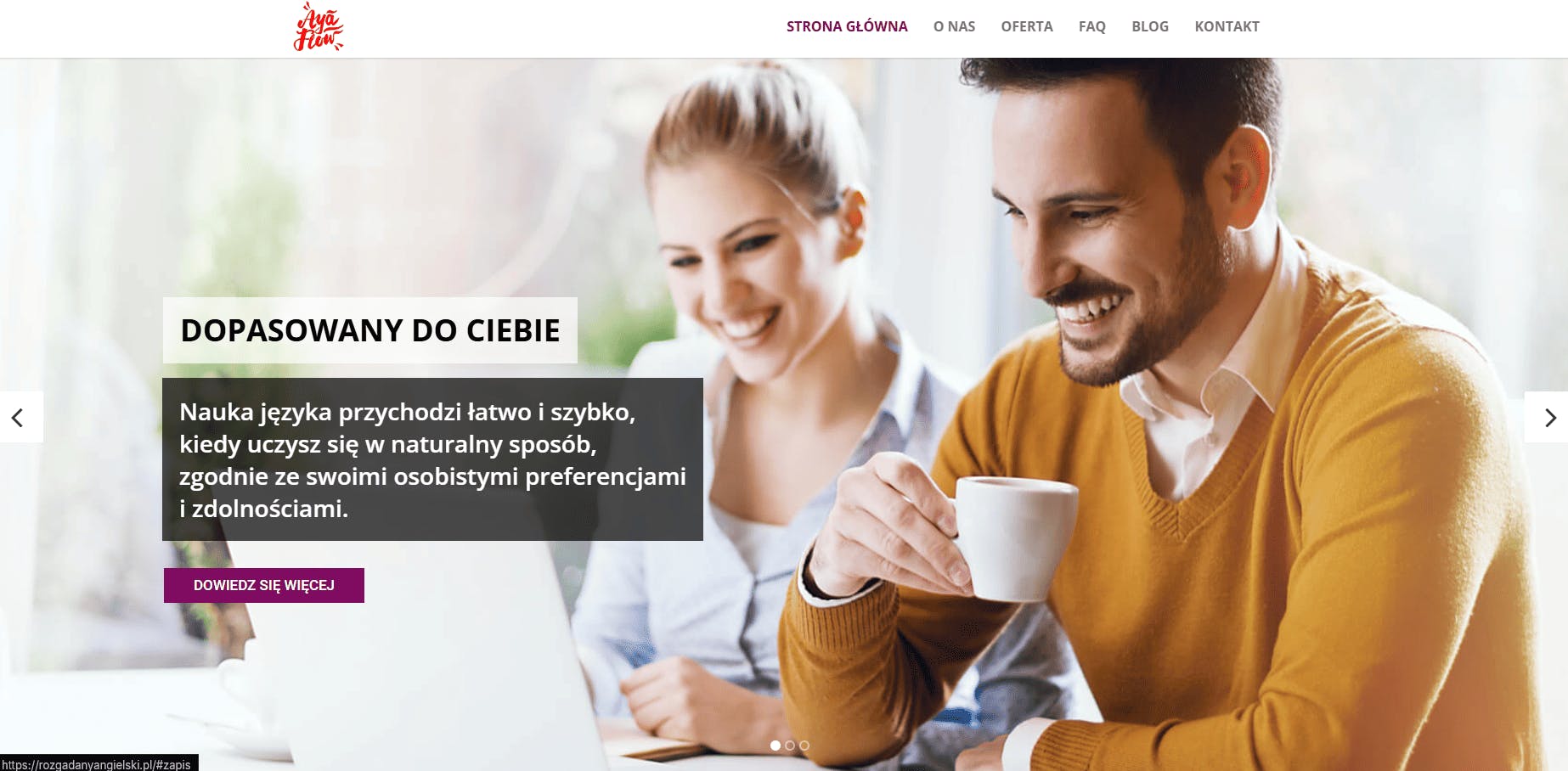 Rozgadany Angielski - strona główna