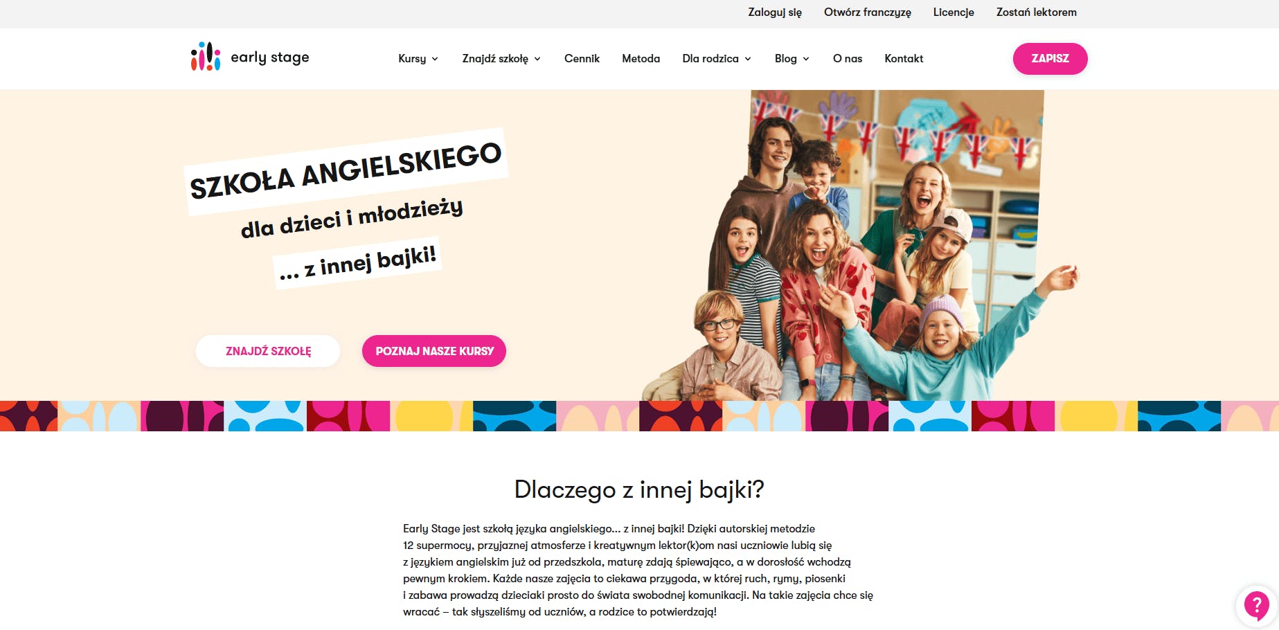 EarlyStage - strona główna