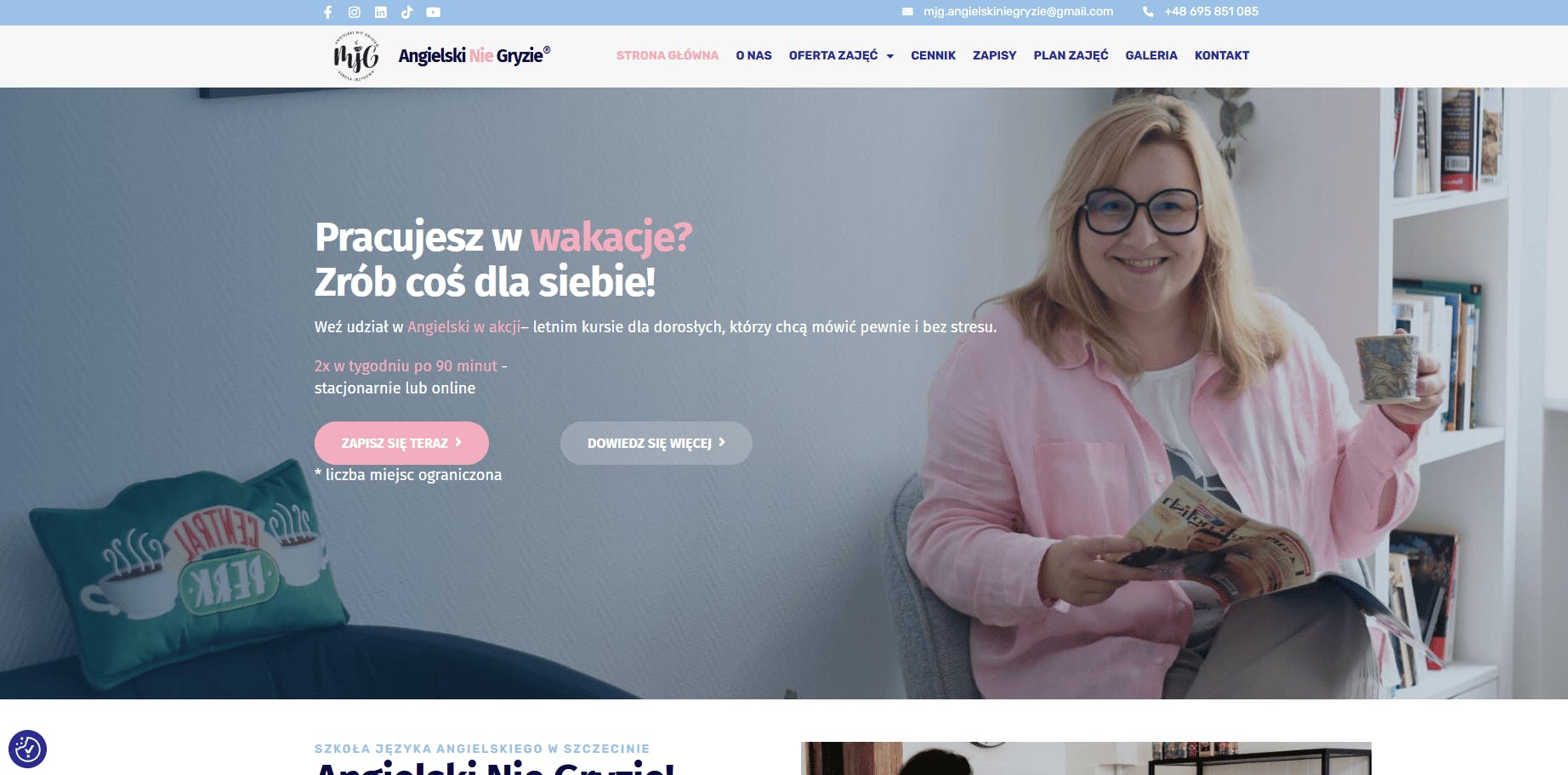 Angielski Nie Gryzie - strona główna