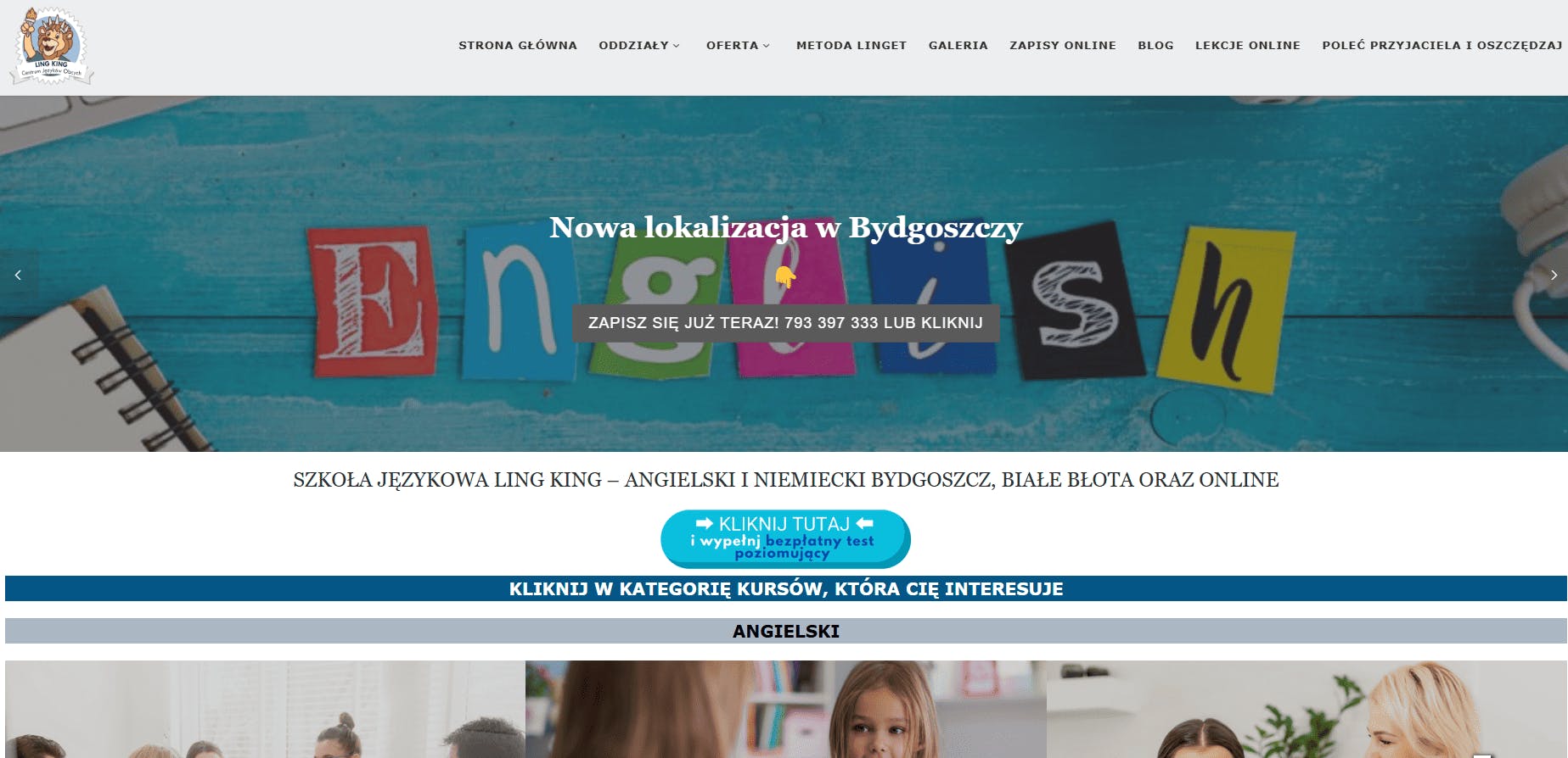 Ling King - strona główna