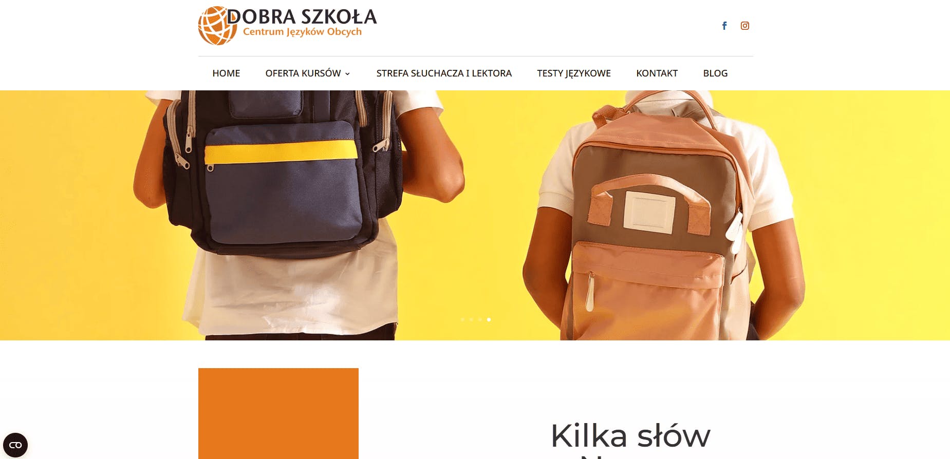 Dobra Szkoła Językowa - strona główna