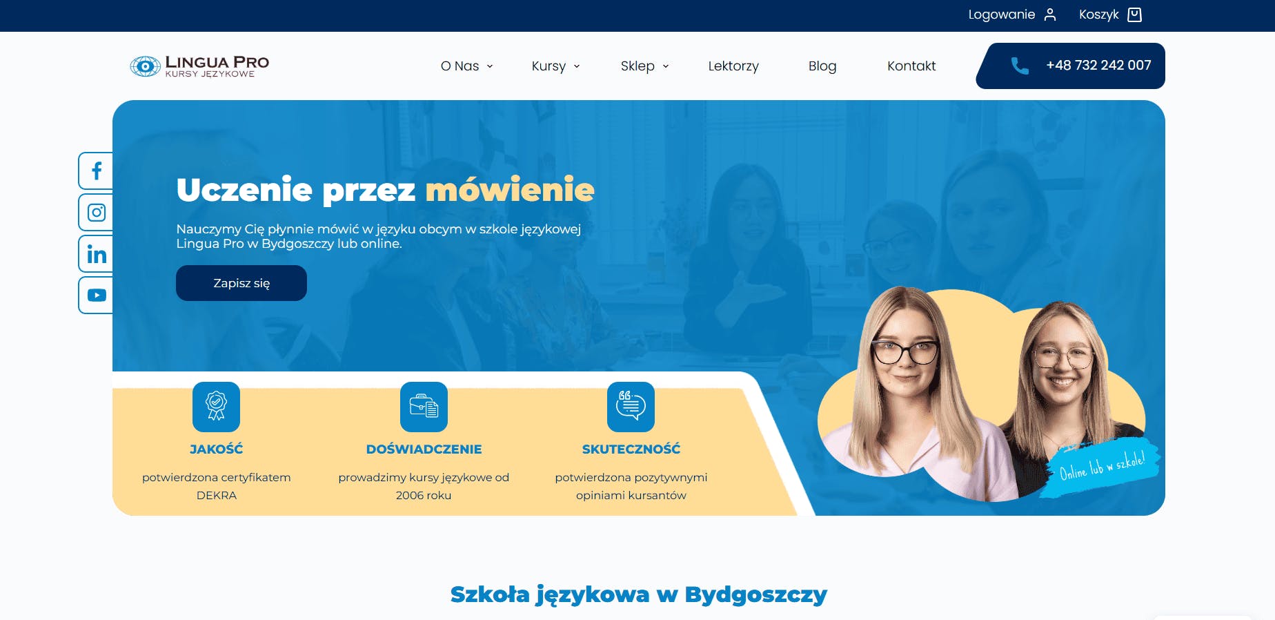 LinguaPro - strona główna