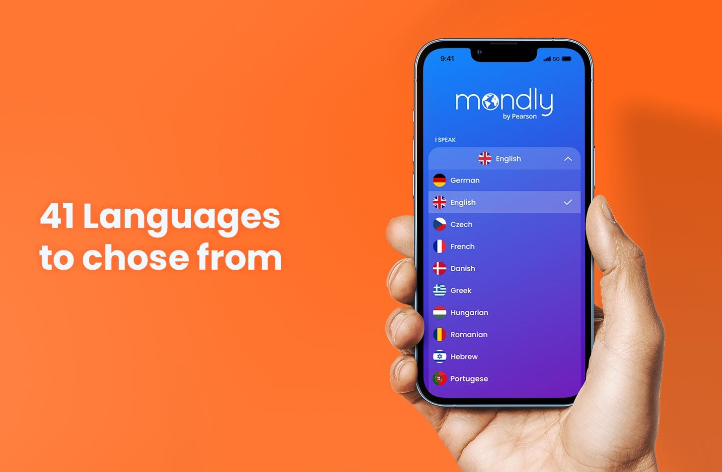 celular con app de mondly