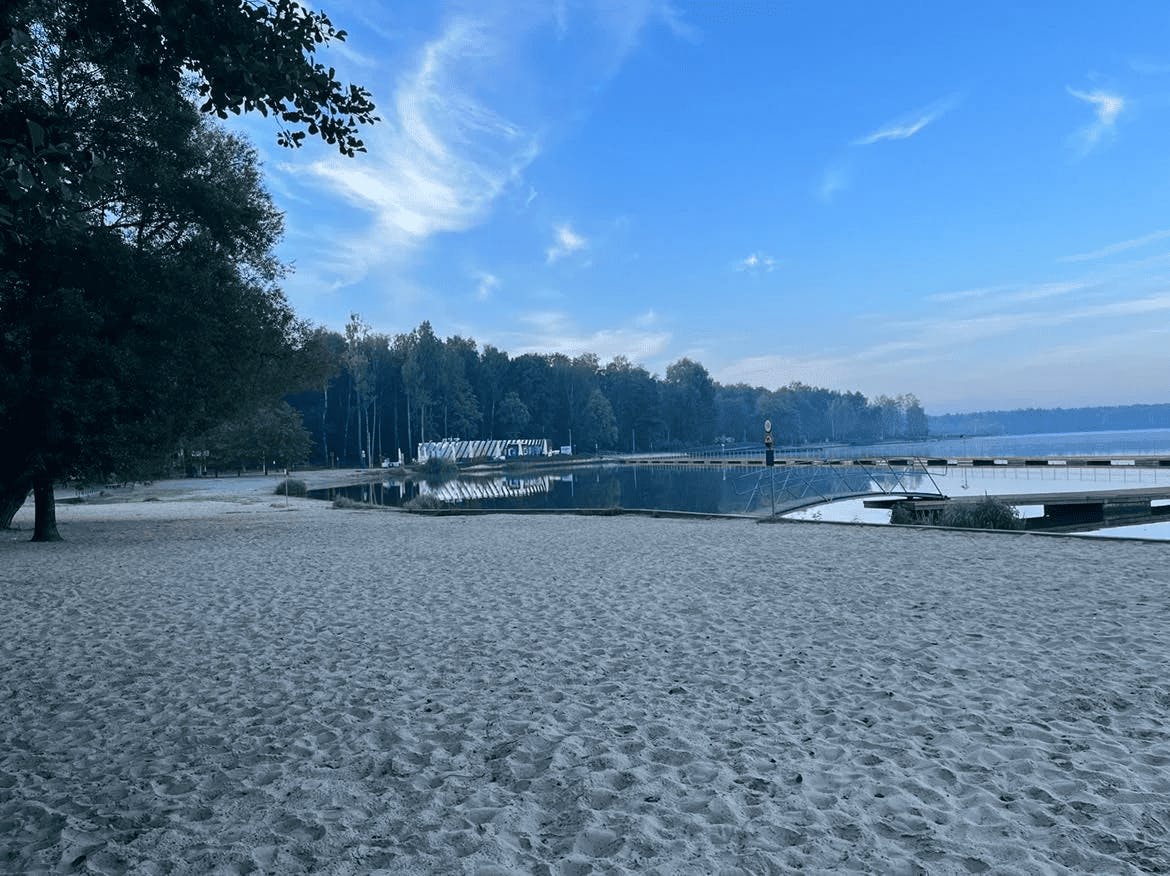 Jezioro Paprocany w Tychach