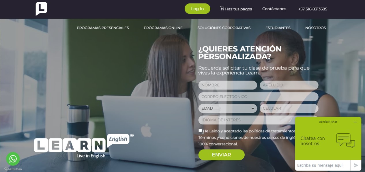 banner learn english