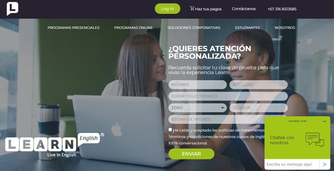 banner learn english